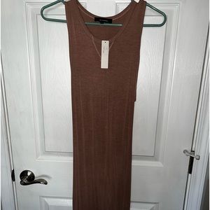 Olivaceous Back Cut Out Dress